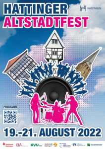 Altstadtfest Hattingen Plakat 2022